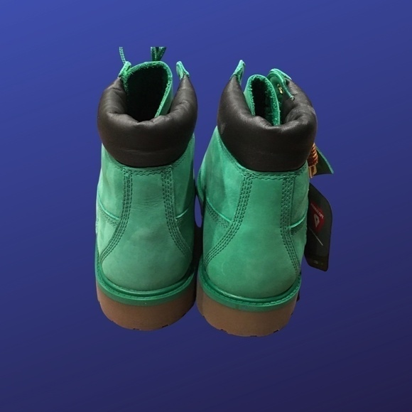 Timberland Boots NWT Limited Edition KELLY GREEN Women’s 8.5/Juniors 7/E… - Picture 5 of 7